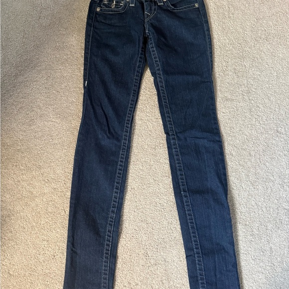 Vintage Y2K True Religion Women's Jeans sz 24 - Picture 3 of 9